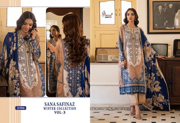 Shree Sana Safinaz Winter Collection 3 Pakistani Salwar Suits Collection